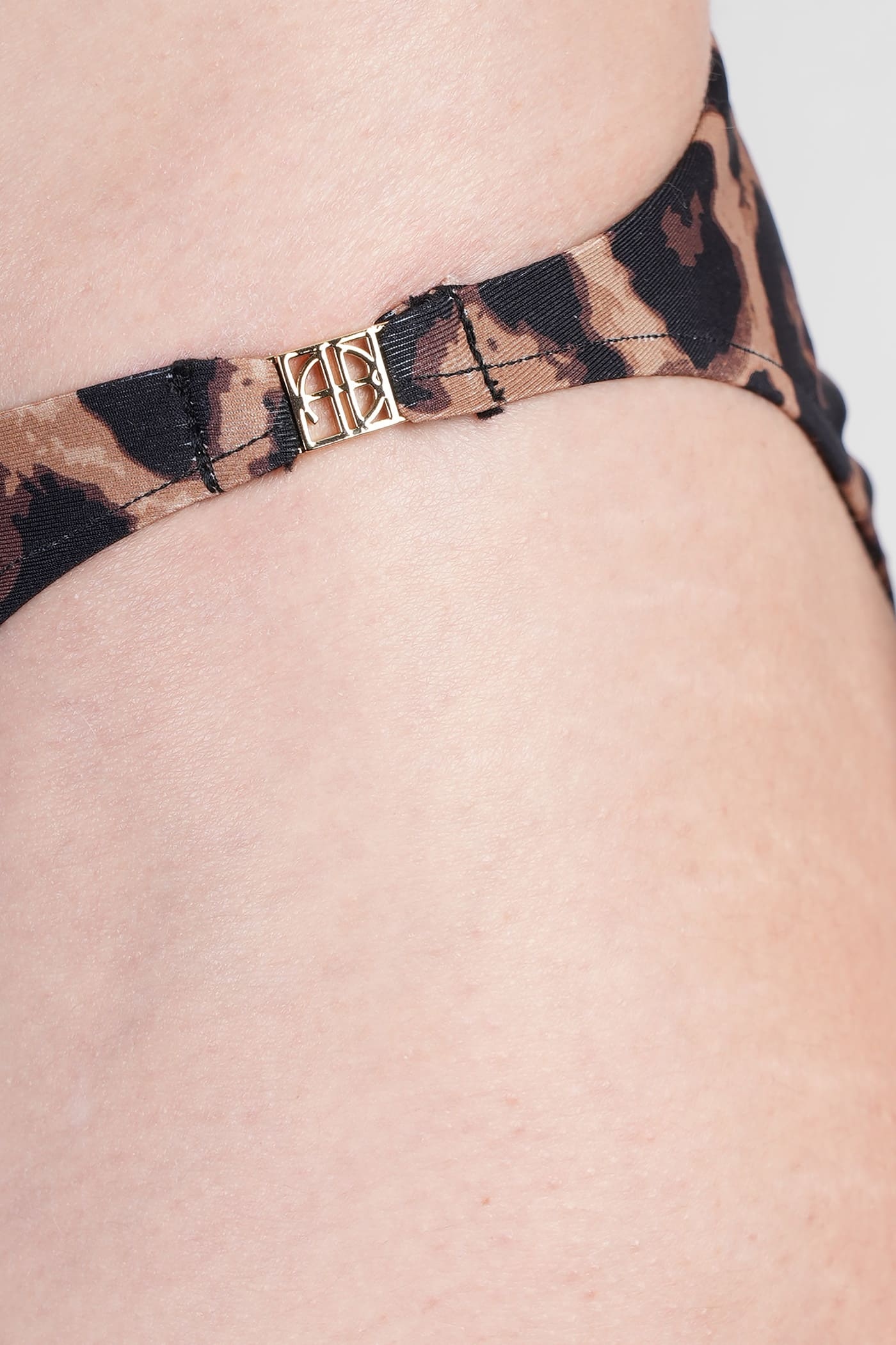Shop Anine Bing Leopard-print Bikini Bottom