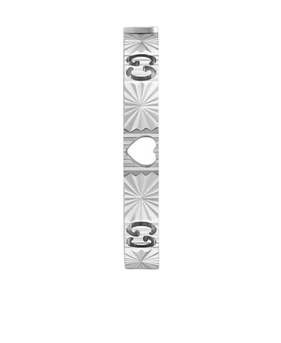 Gucci Logo Ring In White