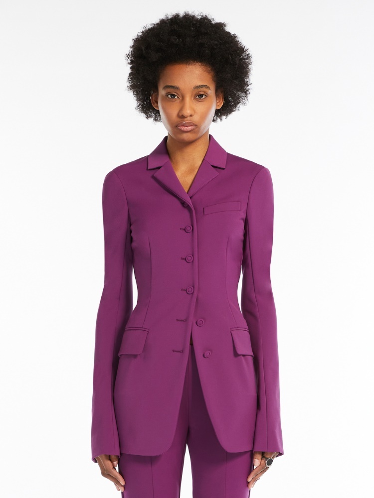 SPORTMAX SINGLE-BREASTED JACKET