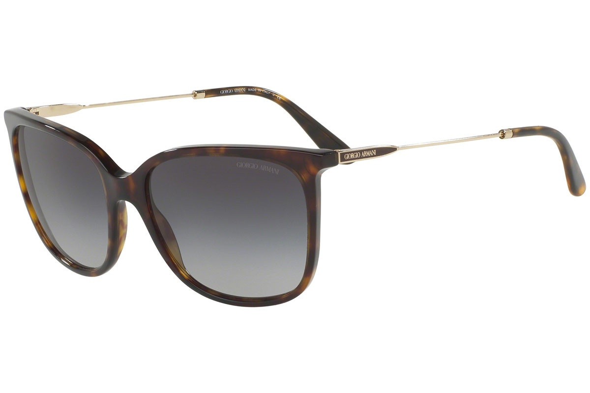 Giorgio Armani Logo Sunglasses In Gray