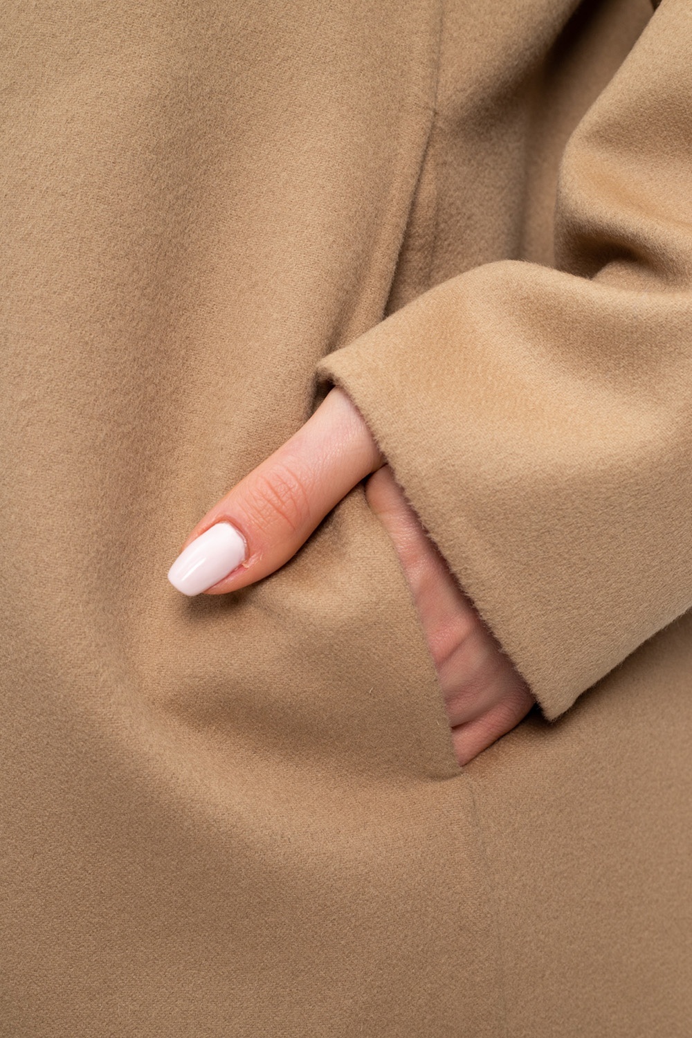 Stella Mccartney Bilpin Tailored Coat In Nude