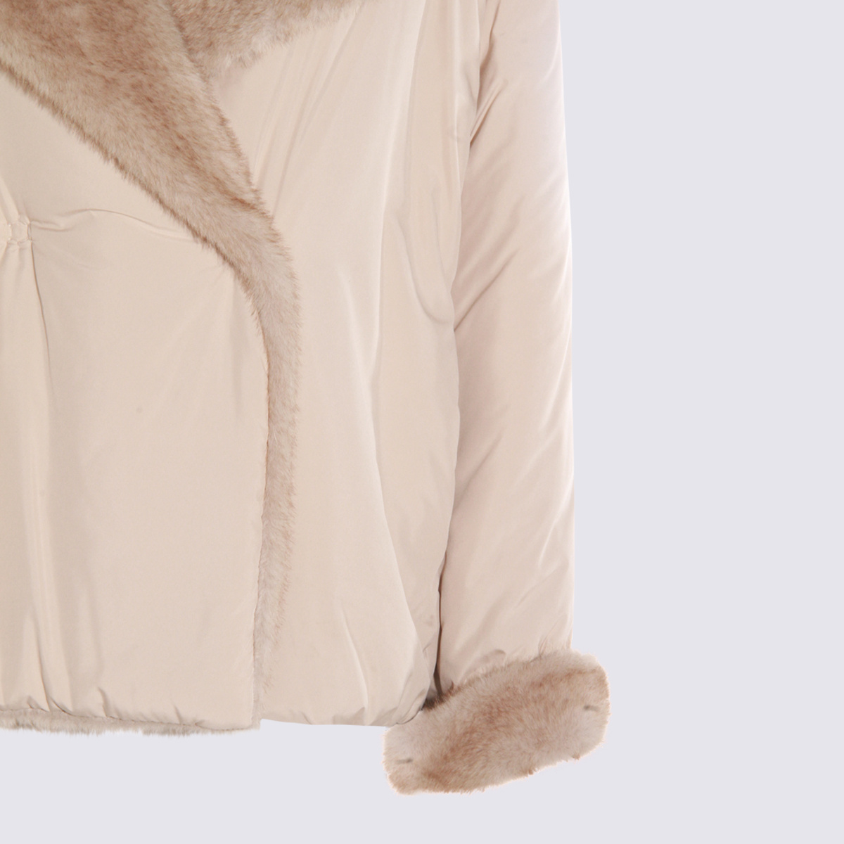 Antonelli Long-sleeved Casual Jacket In Brown
