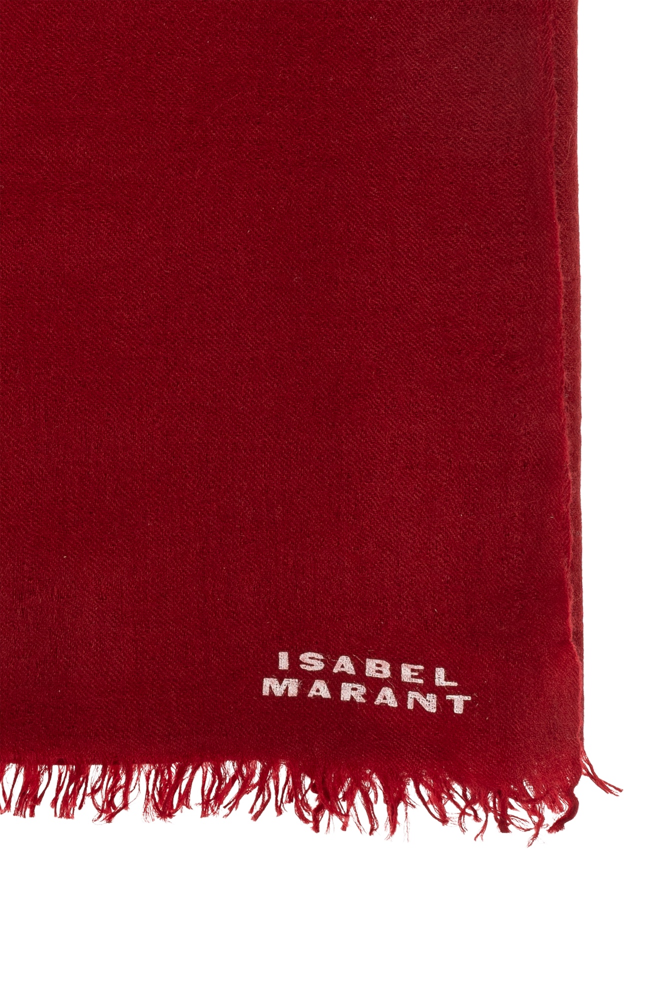 Isabel Marant Fringed Cashmere Scarf