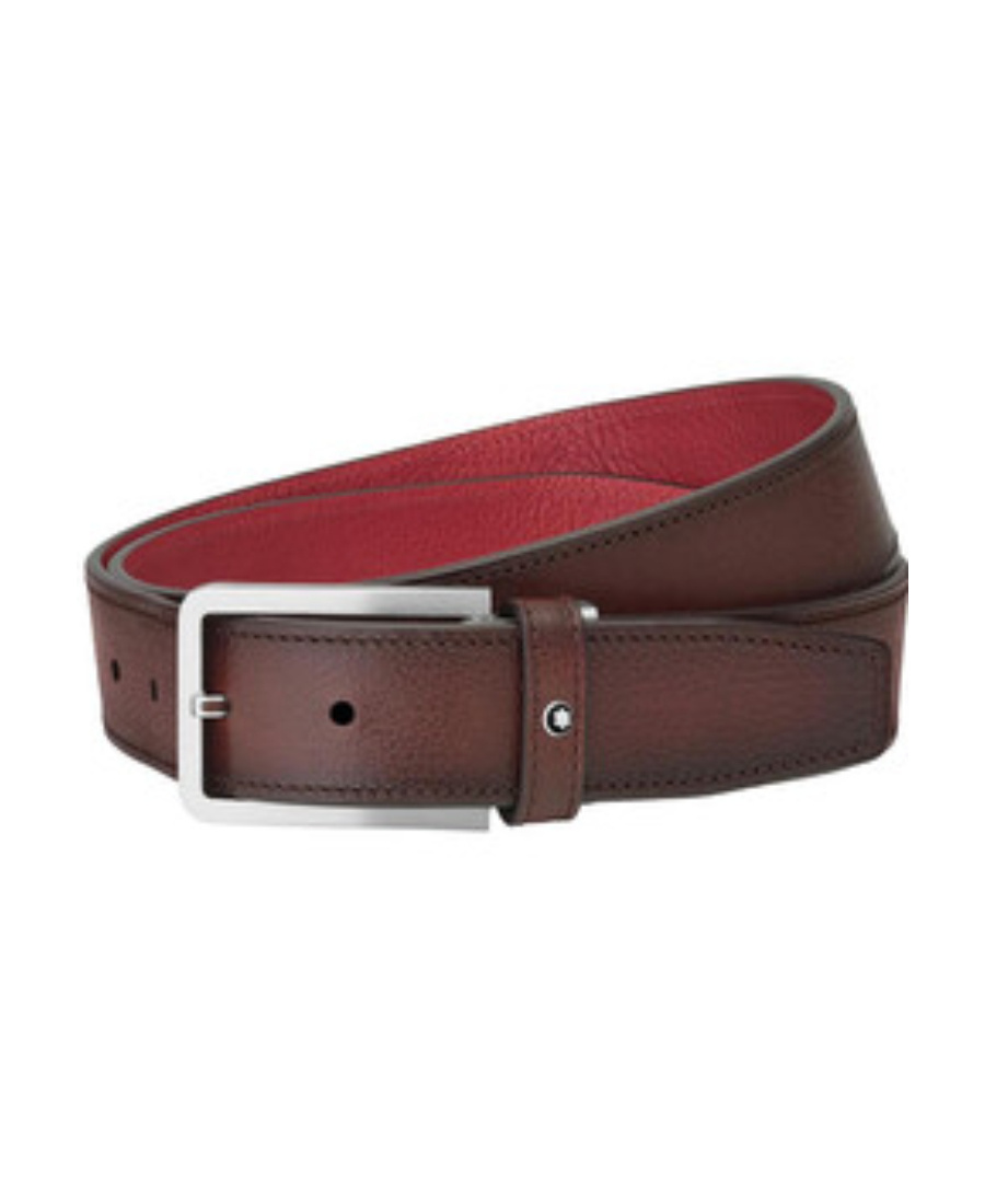 Montblanc Logo Buckle Belt