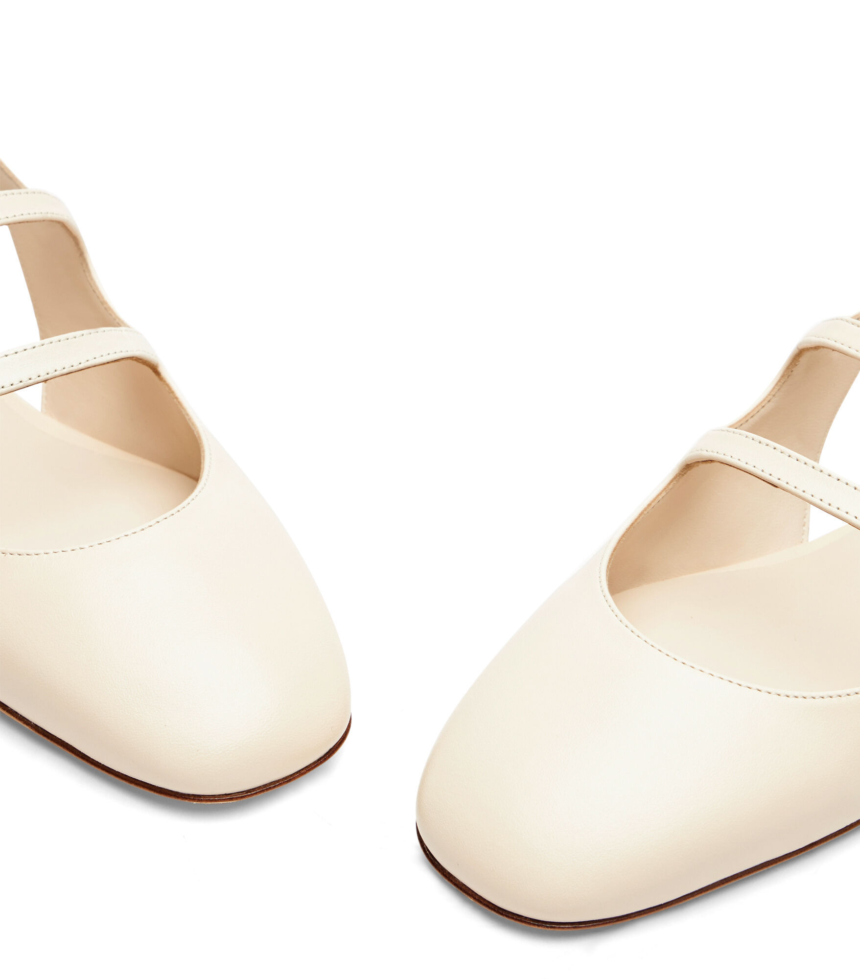 Stuart Weitzman Slingback Pumps "benni" In Nude
