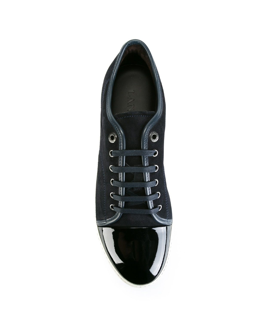 Lanvin Dbb1 Lace-up Sneakers In Black