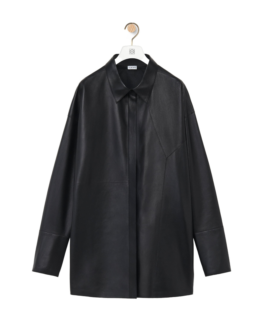 Loewe Puzzle Shirt In Nappa Lambskin