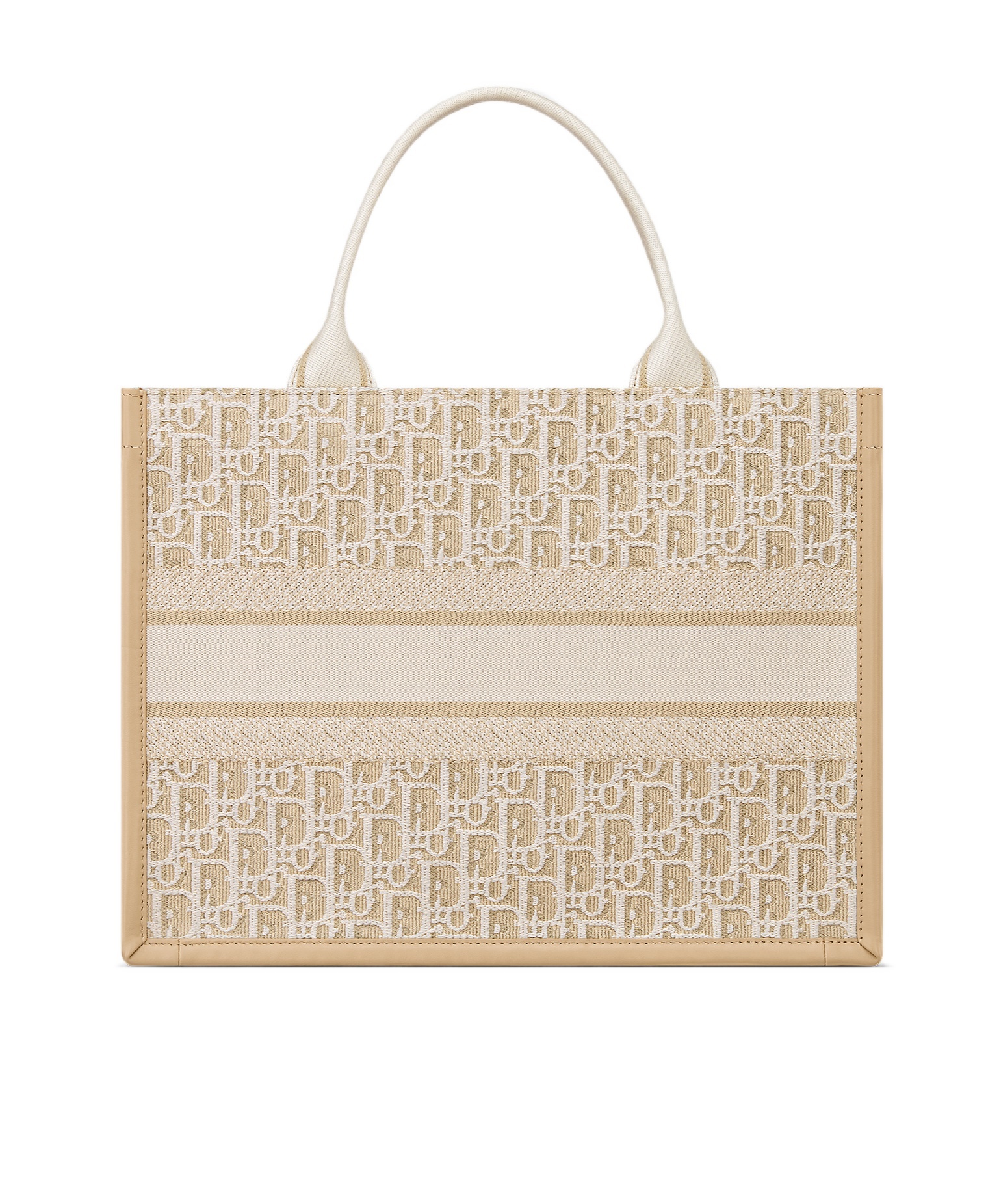 Dior Double Handle Shoulder Bag In Nude