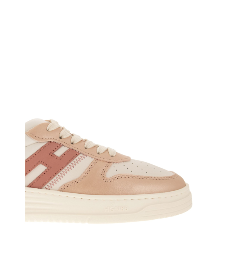 Hogan Low Lace-up Sneakers In White