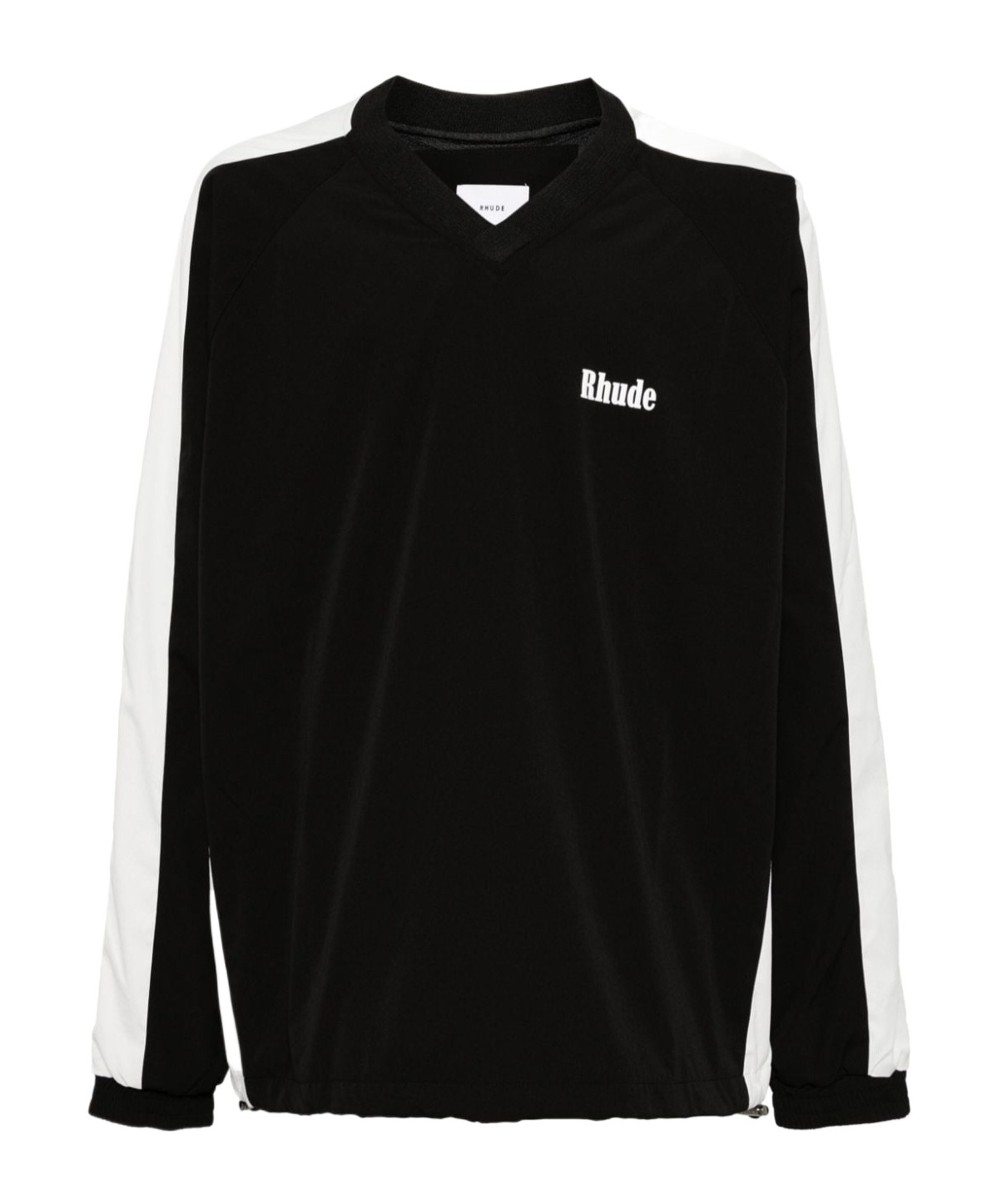 Rhude Man Sweatshirt Black Size Xl Polyester In Black