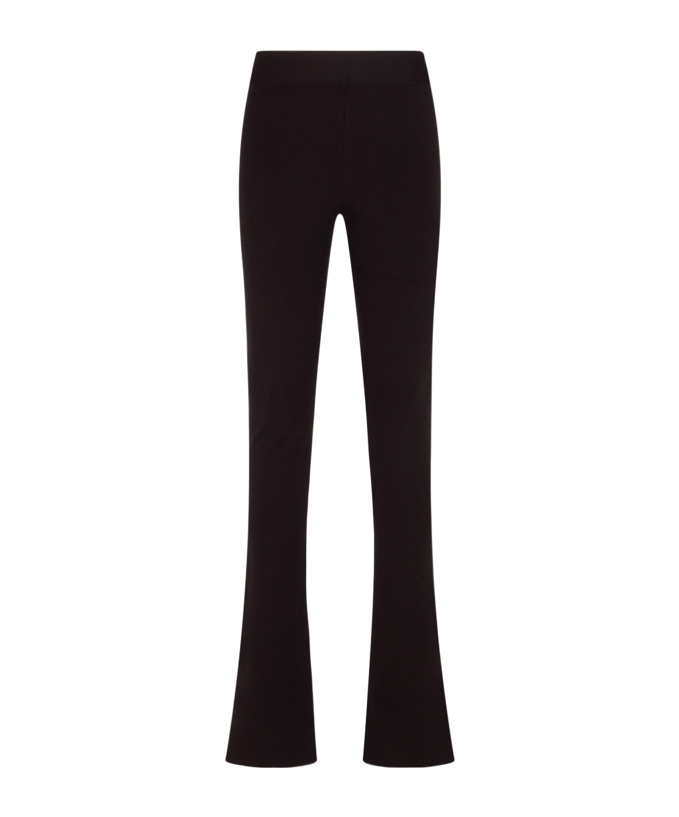 Courrèges Bootcut Interlock Pants In Black