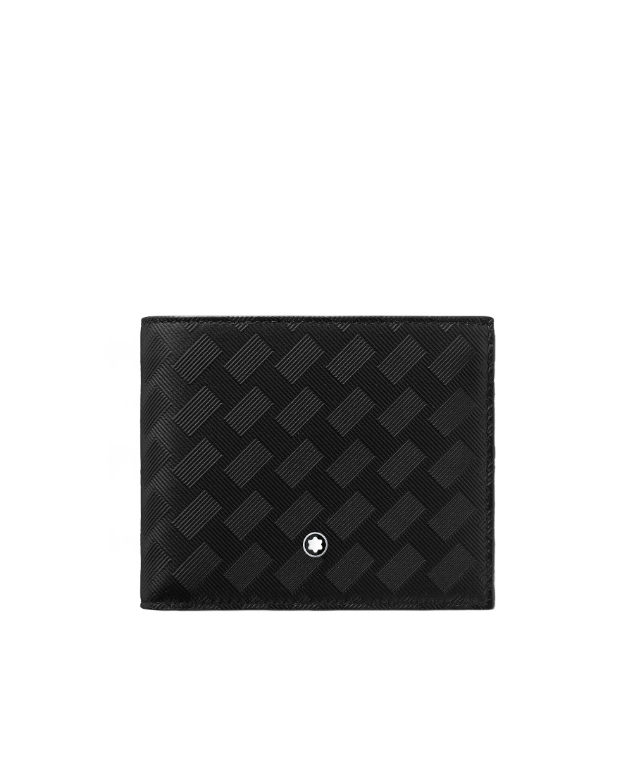Montblanc Logo Wallet In Black