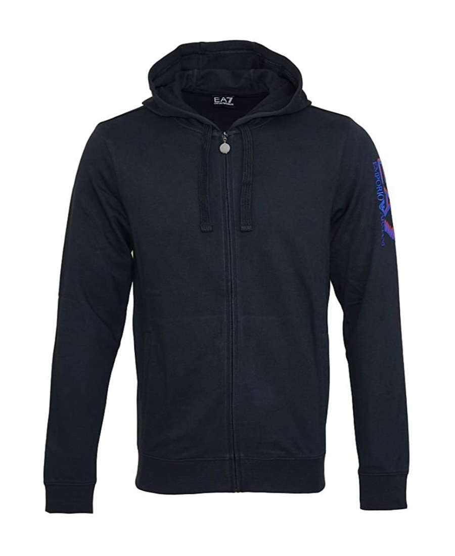 EA7 HOODED CASUAL JACKET