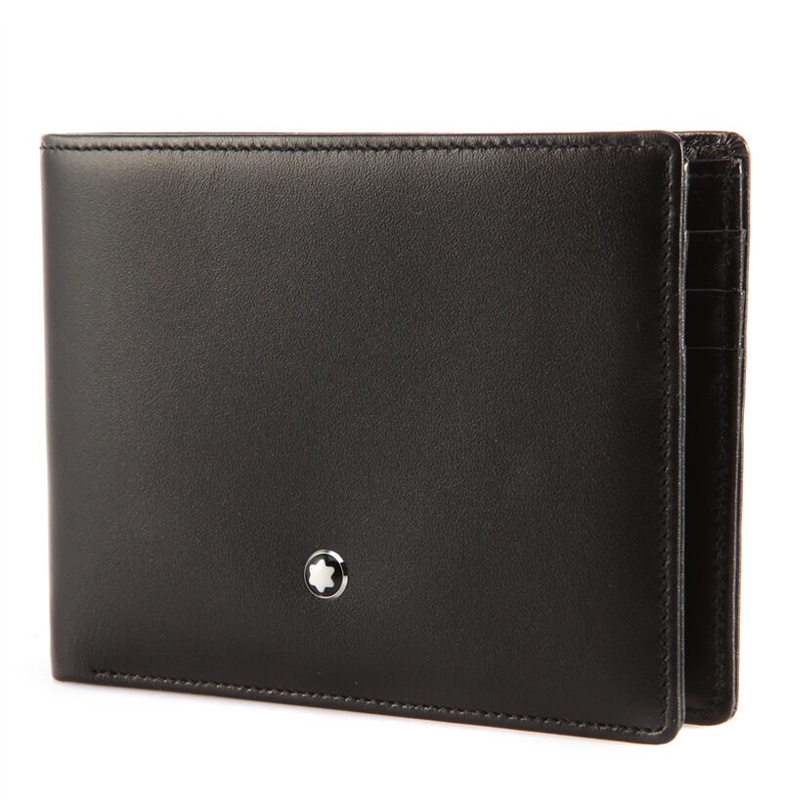 Montblanc Black Taipan Series Wallet In Black