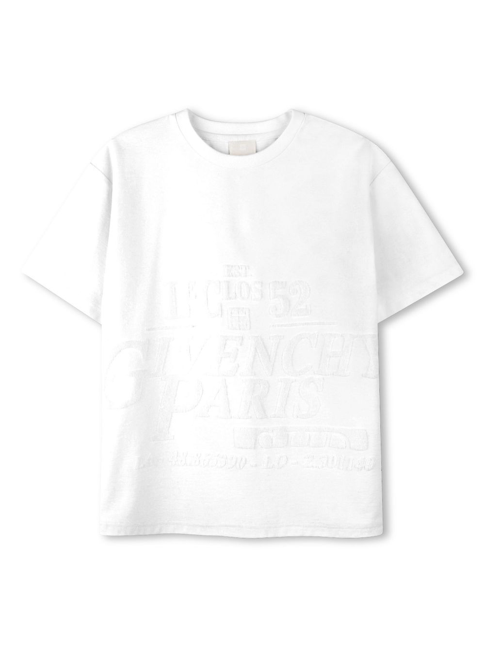 Givenchy Logo-jacquard T-shirt In White