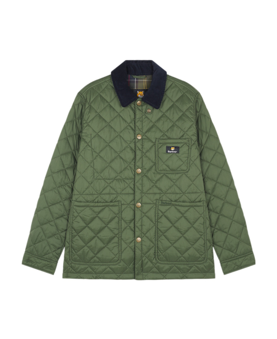 MAISON KITSUNÉ X BARBOUR KENNING QUILTED JACKET