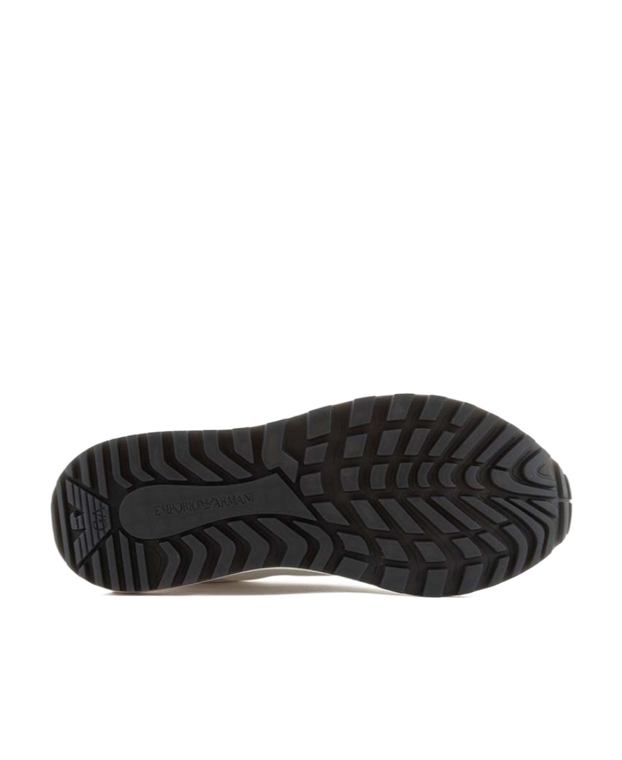 Emporio Armani Men's Logo Low-top Sneakers In White