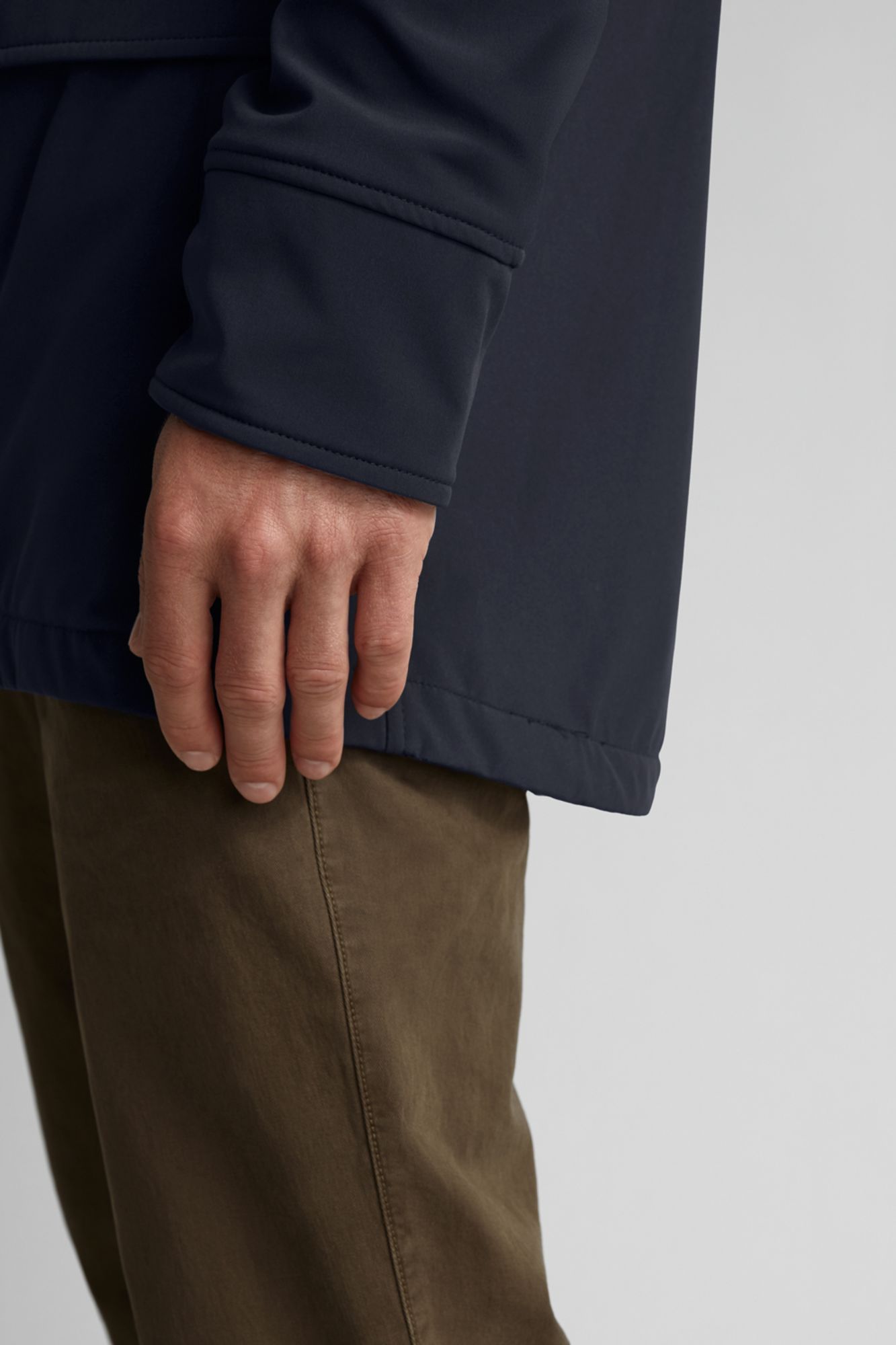 Canada Goose Carson Hooded Down Jacket In Navy Blue