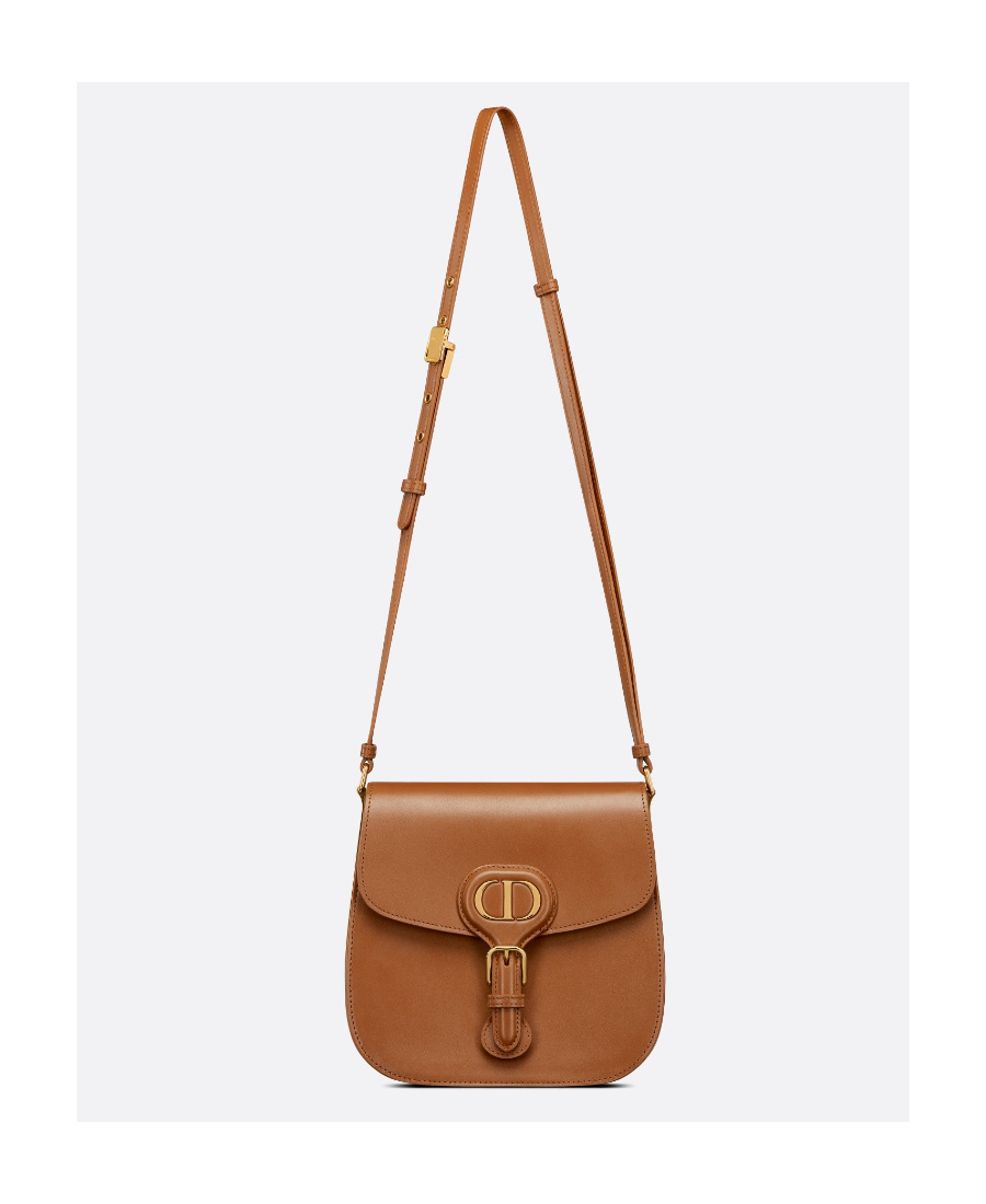 Dior Bobby Frame Shoulder Bag In Brown