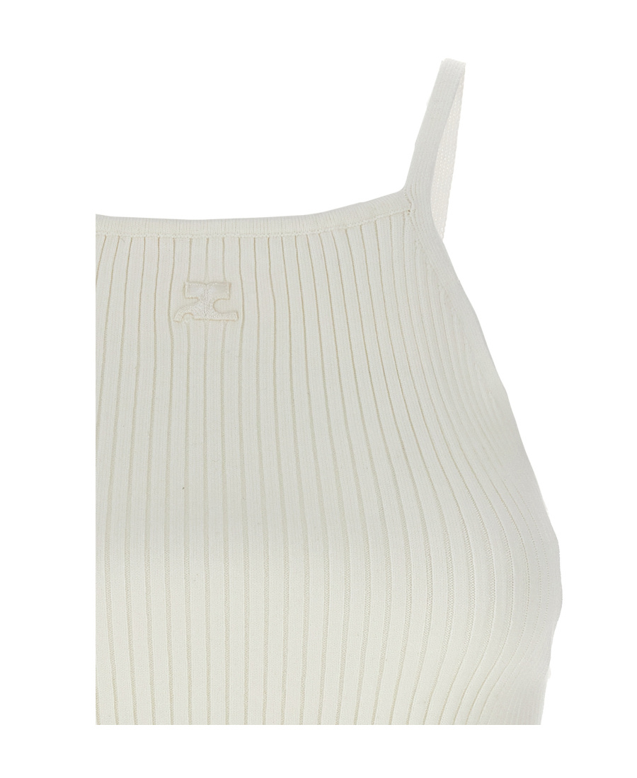 Courrèges Courreges Top In White