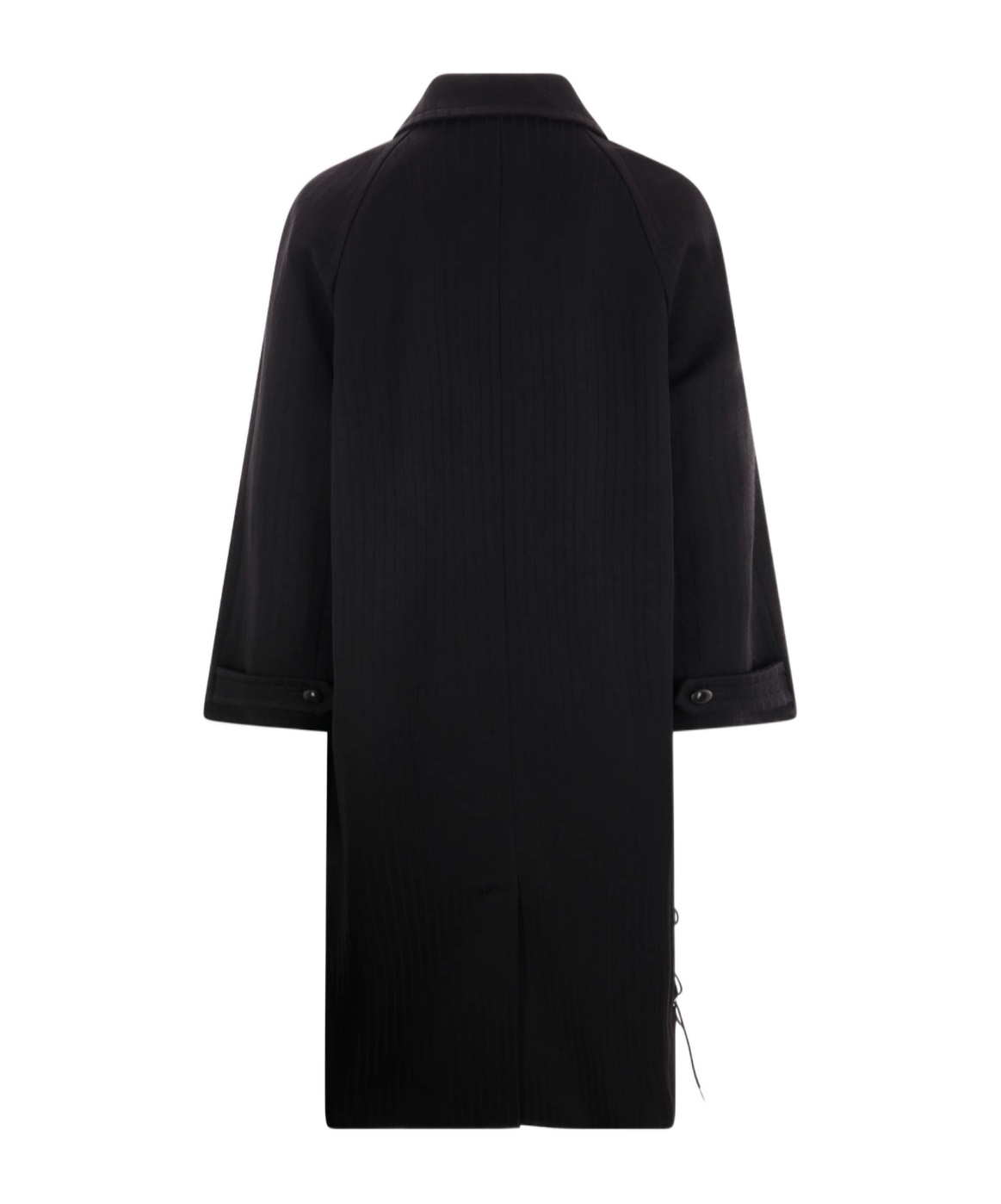 Namacheko Long-sleeved Coat In Black