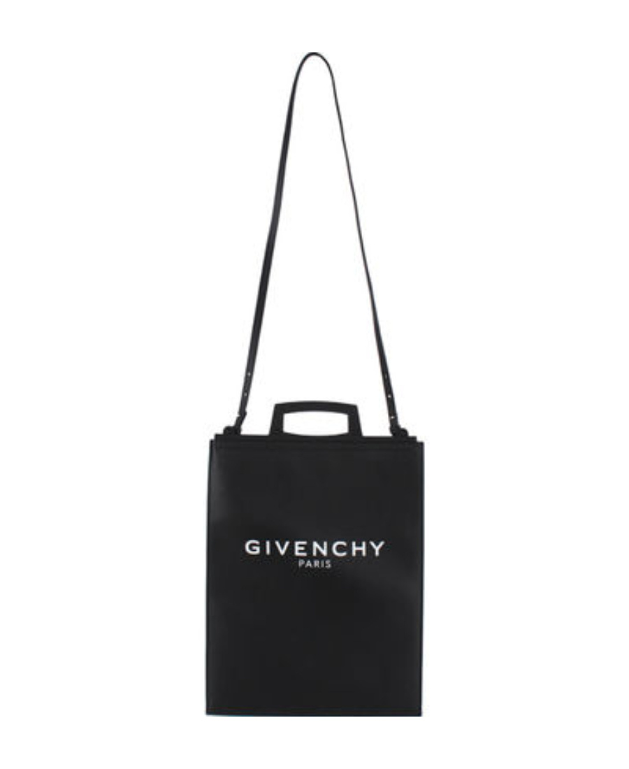 Givenchy Logo Shoulder Bag In Black