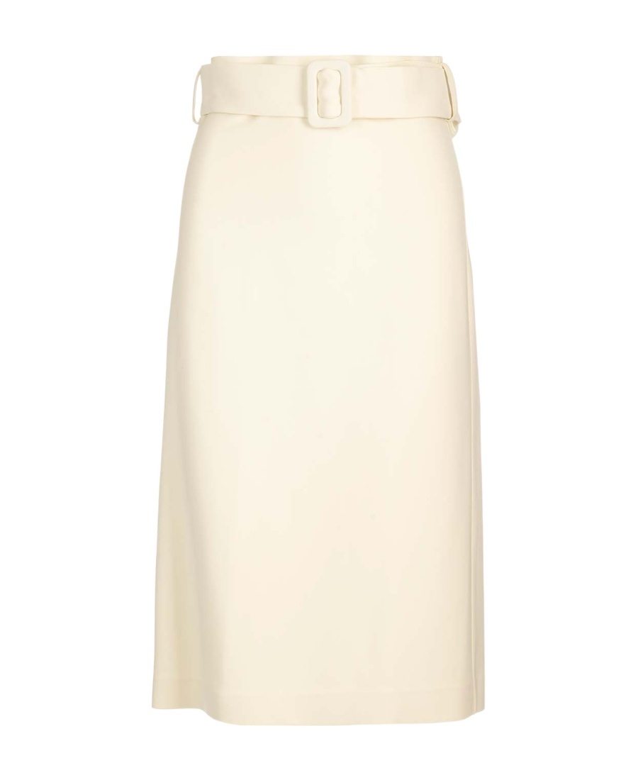 Shop P.a.r.o.s.h Logo Skirt In White