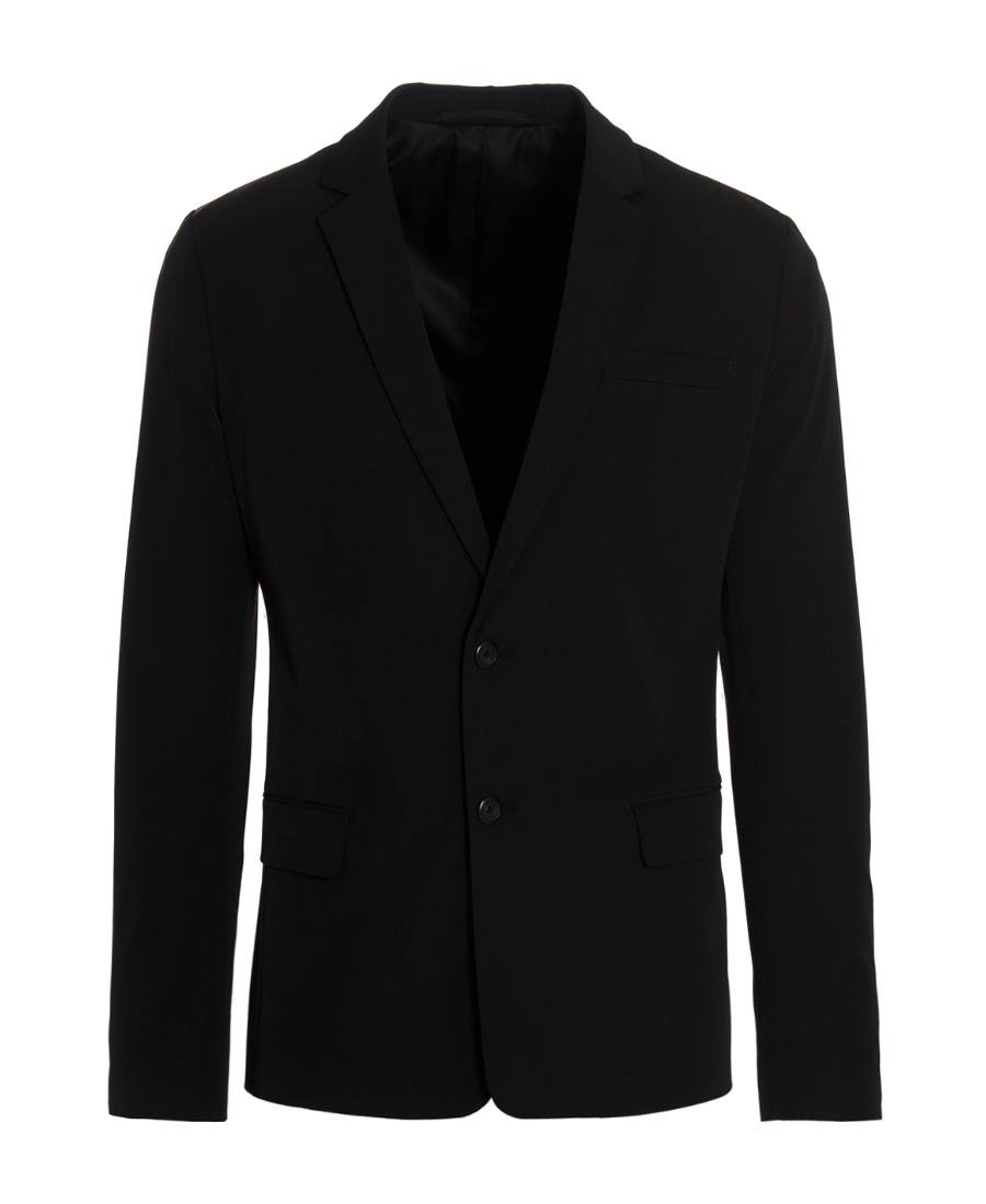 PRADA V-NECK LONG-SLEEVED SUIT COAT PANTSUIT