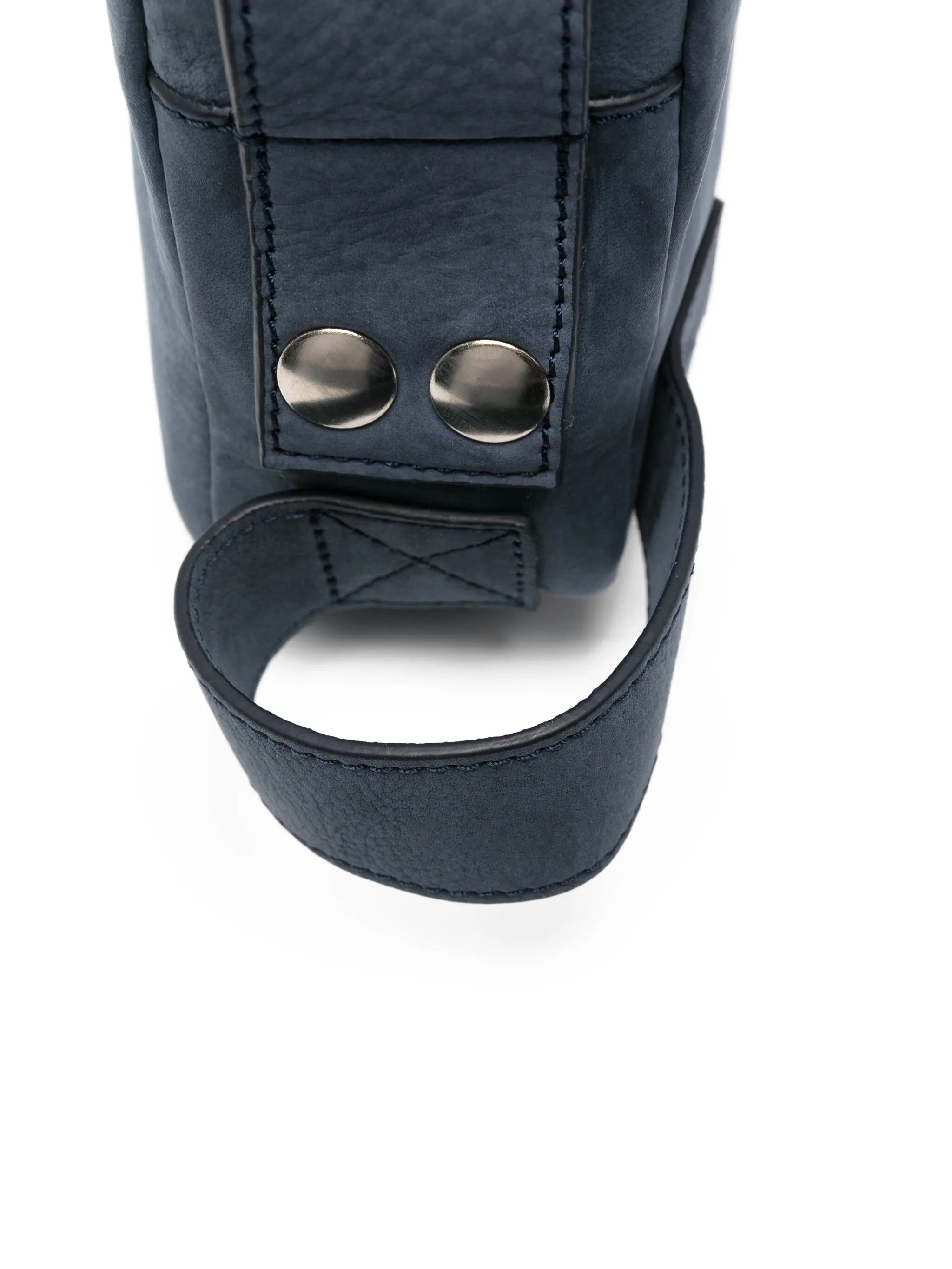 Vivienne Westwood Leather Zip-fastening Crossbody Bag In Black