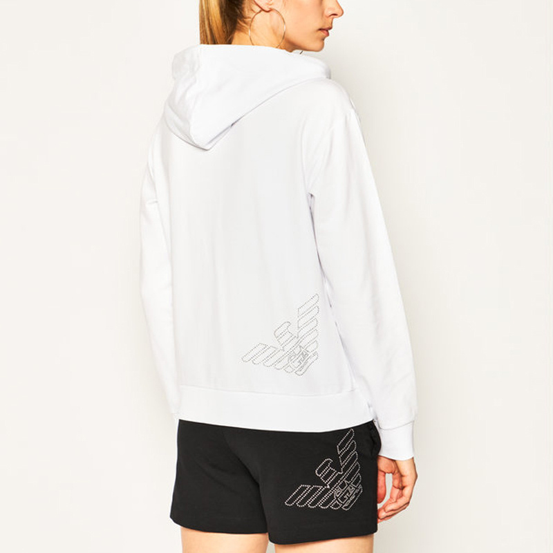 EA7 LOGO AND HAT CASUAL JACKET 