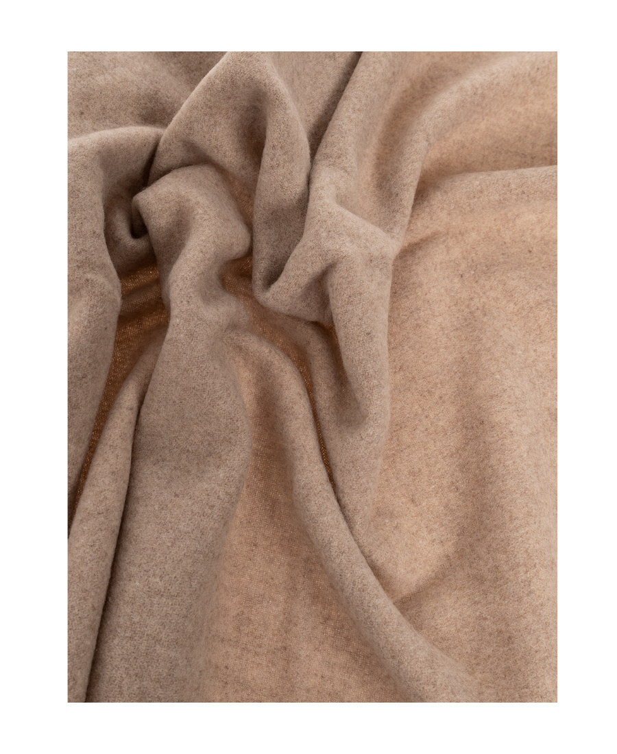 Totême Fine-knit Fringe-edge Scarf In Nude