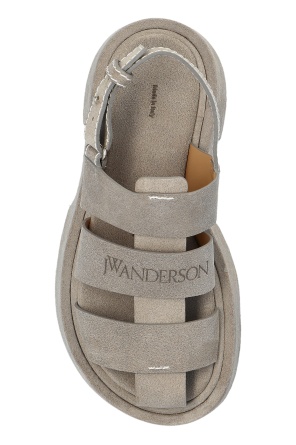 Jw Anderson Round Toe Flat Sandals