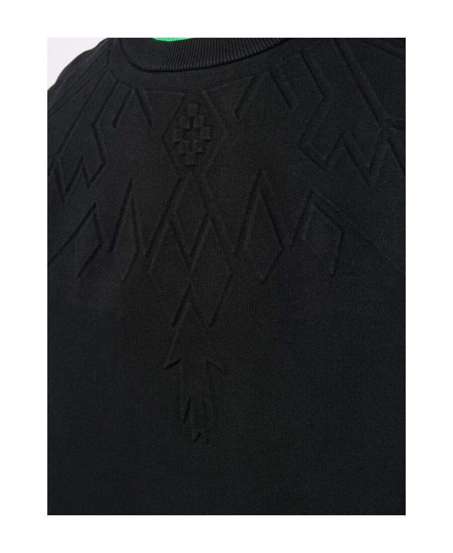 MARCELO BURLON COUNTY OF MILAN EMBOSSED WING SWEATER