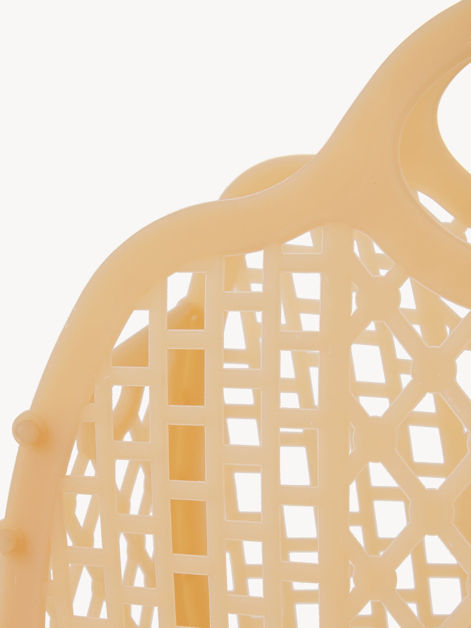Chloé Cage Tote Bag In Jelly