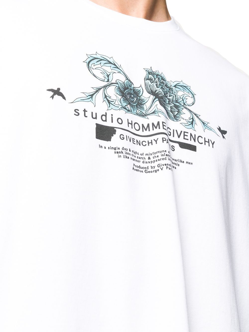 Givenchy Graphic-print T-shirt In White
