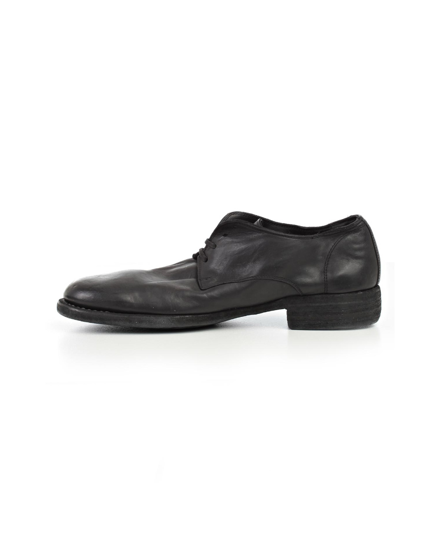 Guidi 992 Horse Derby Shoes In Black