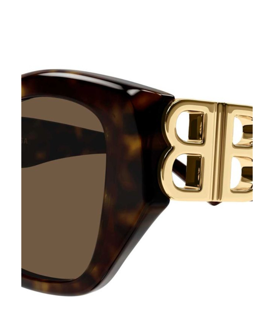 Balenciaga Rectangular Frame Sunglasses Sunglasses In Black