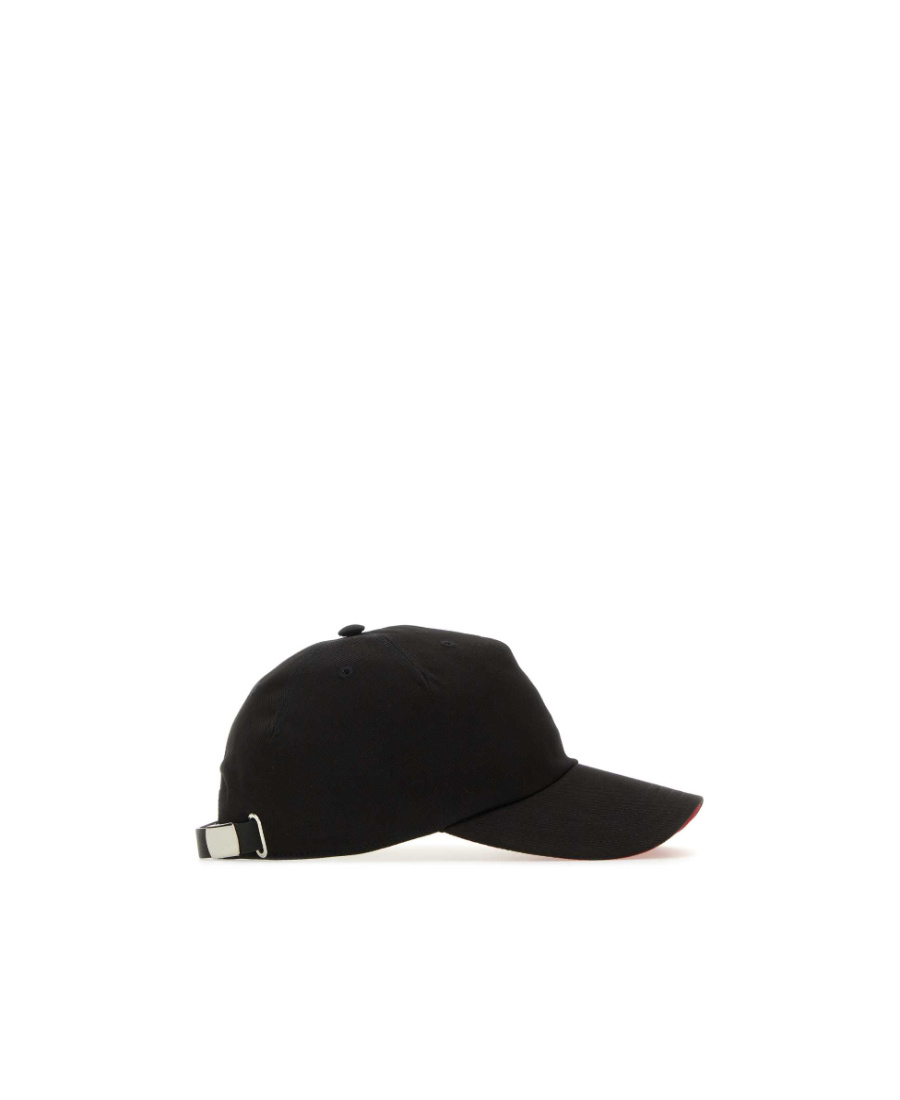 Alexander Mcqueen Logo Embroidered Baseball Cap In Black
