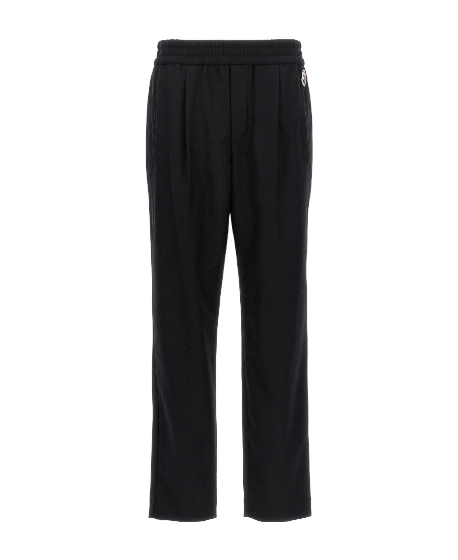 MONCLER FLANNEL JOGGING TROUSERS 