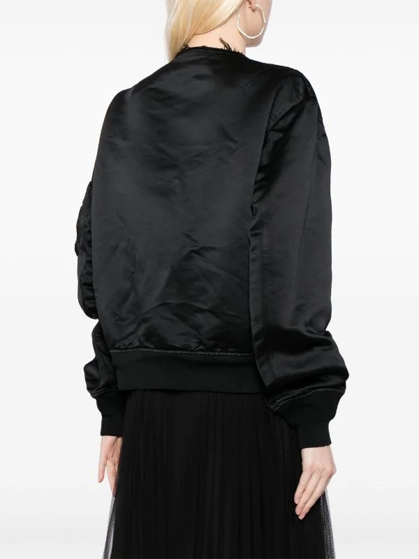 COMME DES GARÇONS ROUND-NECK LONG-SLEEVED CASUAL JACKET 