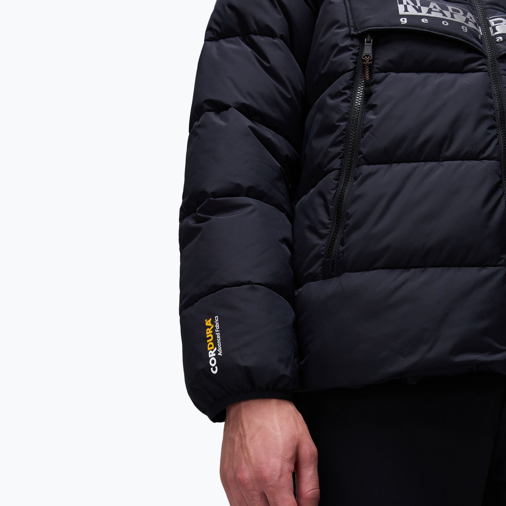 Napapijri Long-sleeved Cotton Clothes In Black