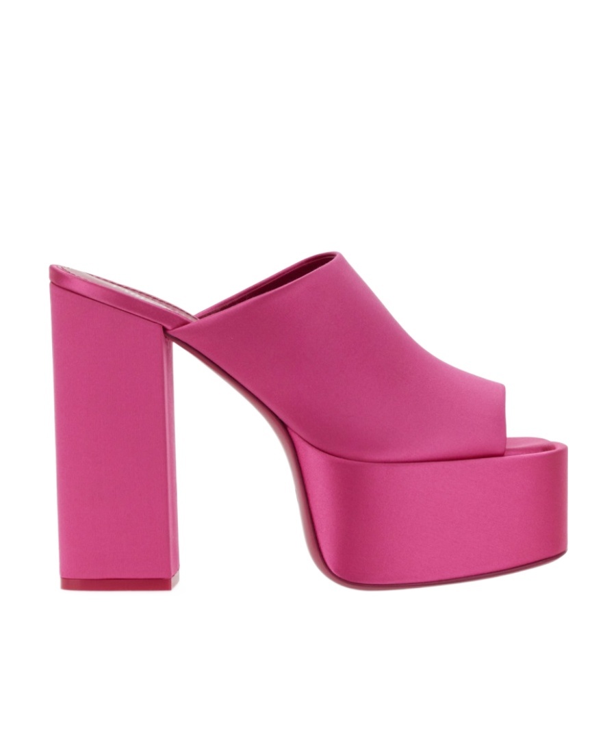 Shop Paris Texas Sasha 135mm Open Toe Mules In Pink