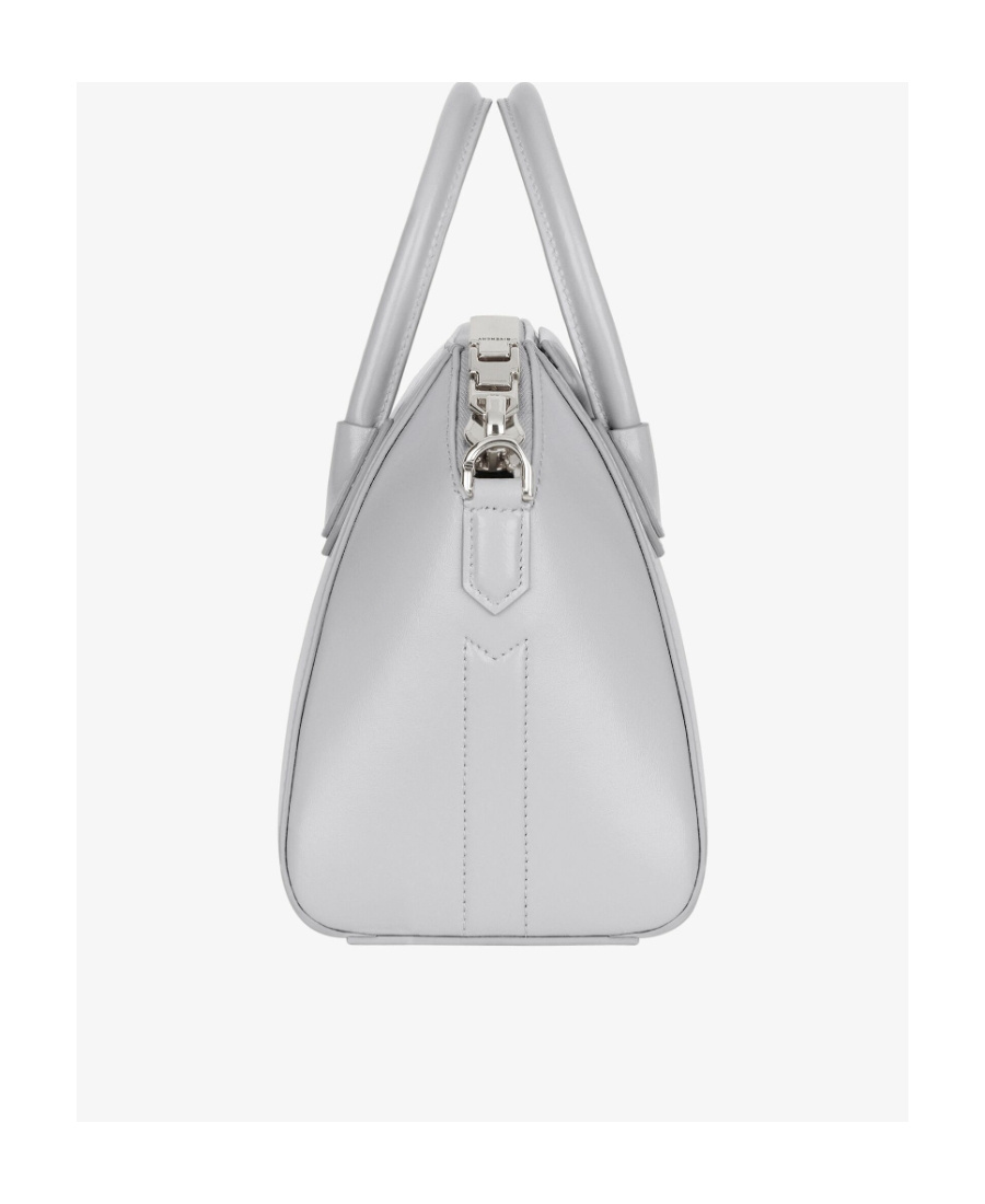 Givenchy Small Antigona Leather Tote Bag In White