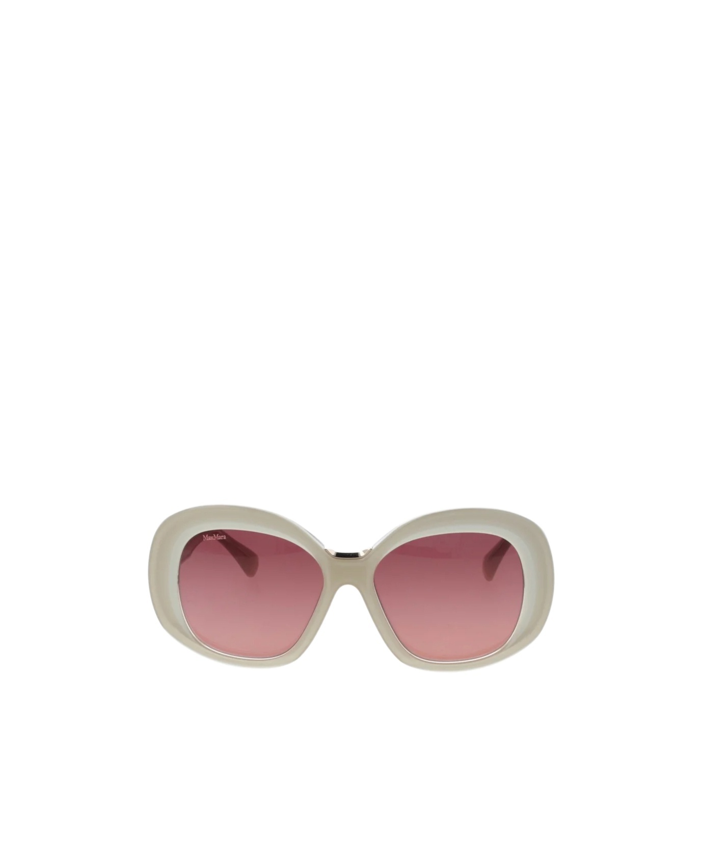 Max Mara Logo Sunglasses In Pink