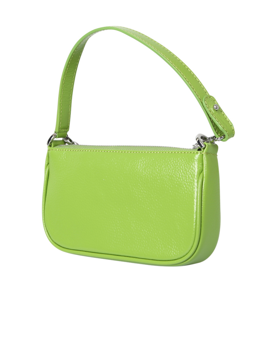 By Far Mini Rachel Leather Shoulder Bag In Multi