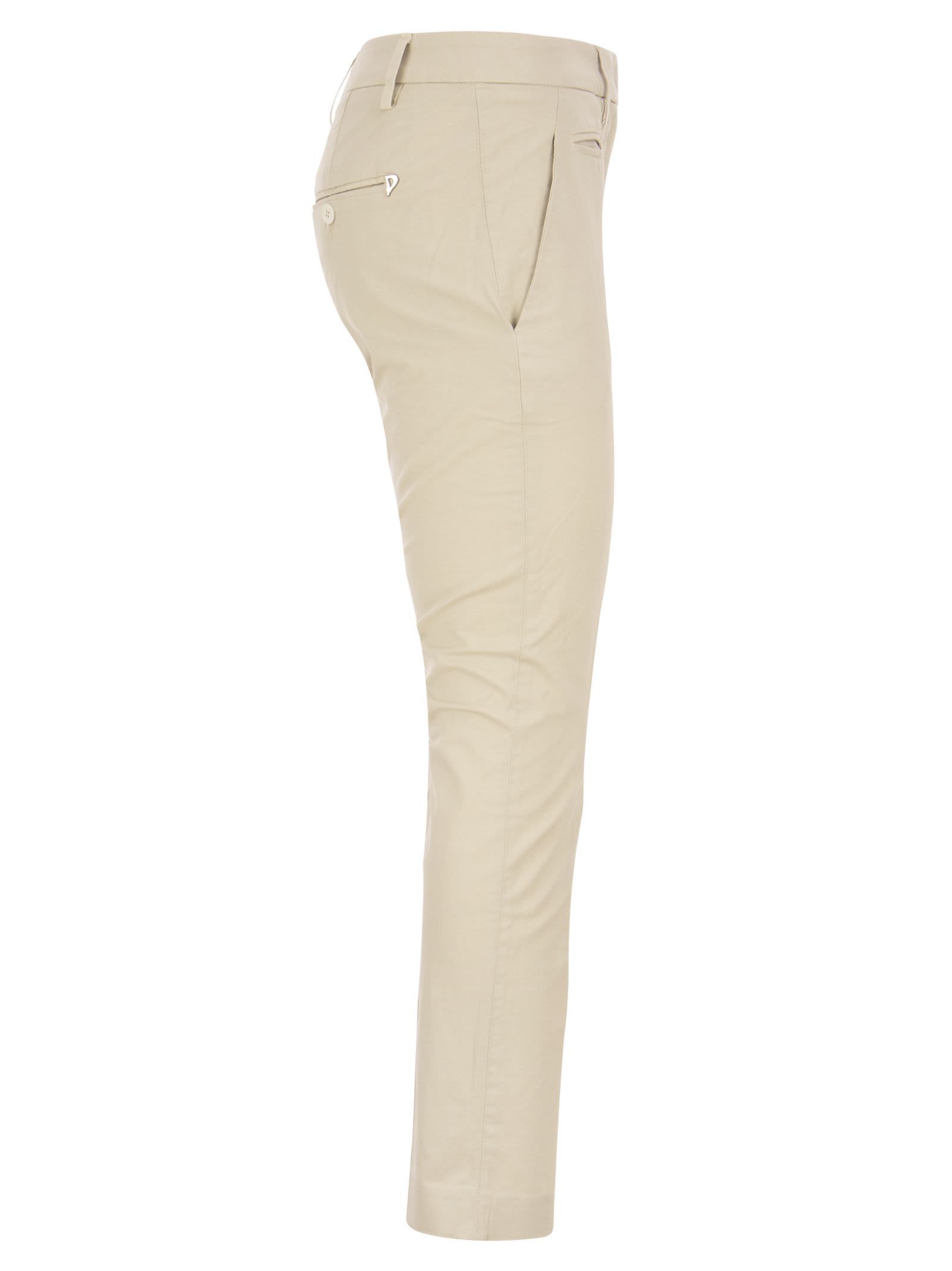 Dondup Women's Perfect - Slim Fit Stretch Trousers In Neutral