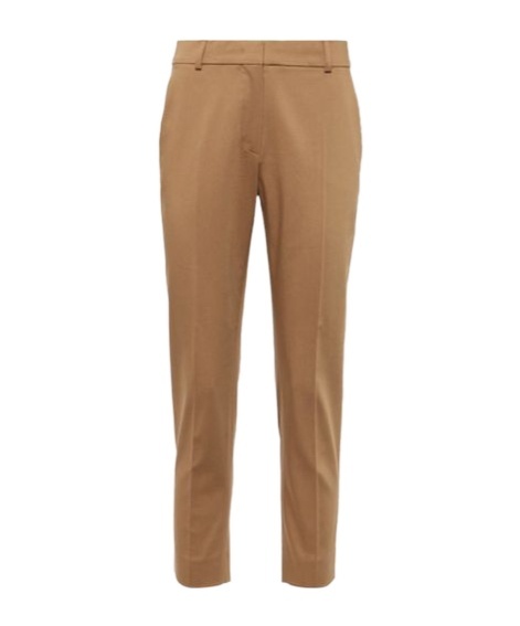 Max Mara Belt Loops Slacks In Brown