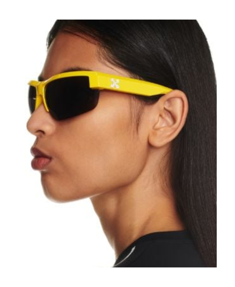 Off-white Toledo Arrows-motif Sunglasses In Gray