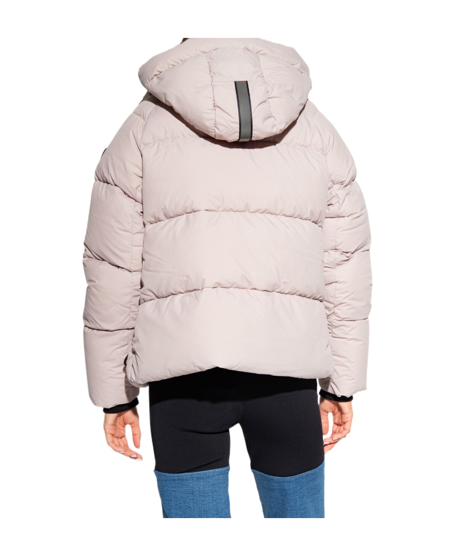 Canada Goose Hooded Quilted Down Jacket In Pink