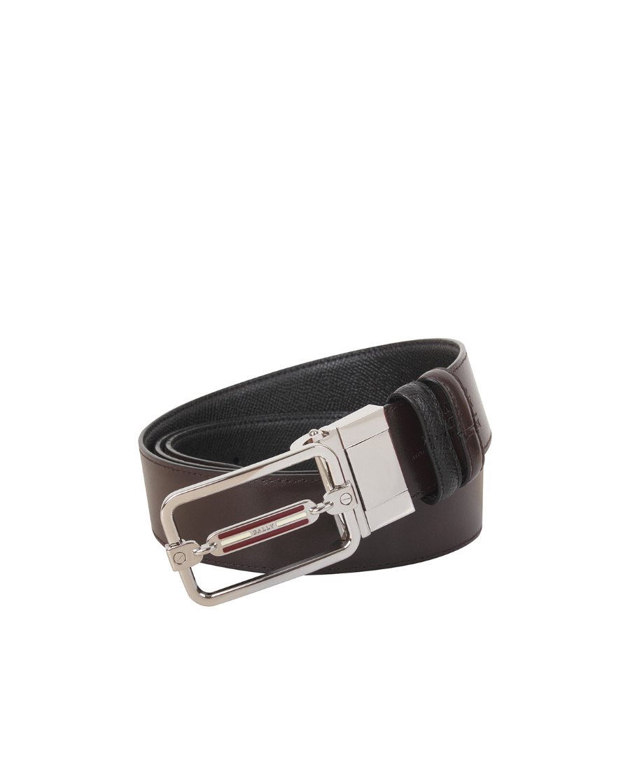Bally Belt Wallet Set In Black